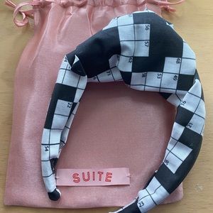NWOT Crossword Puzzle Headband Suite by Jennifer